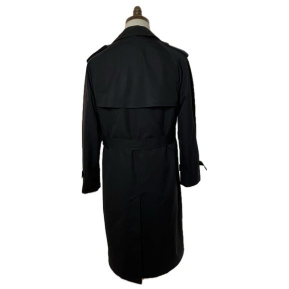 The Citadel Black All Weather Trench Coat - Picture 2 of 3